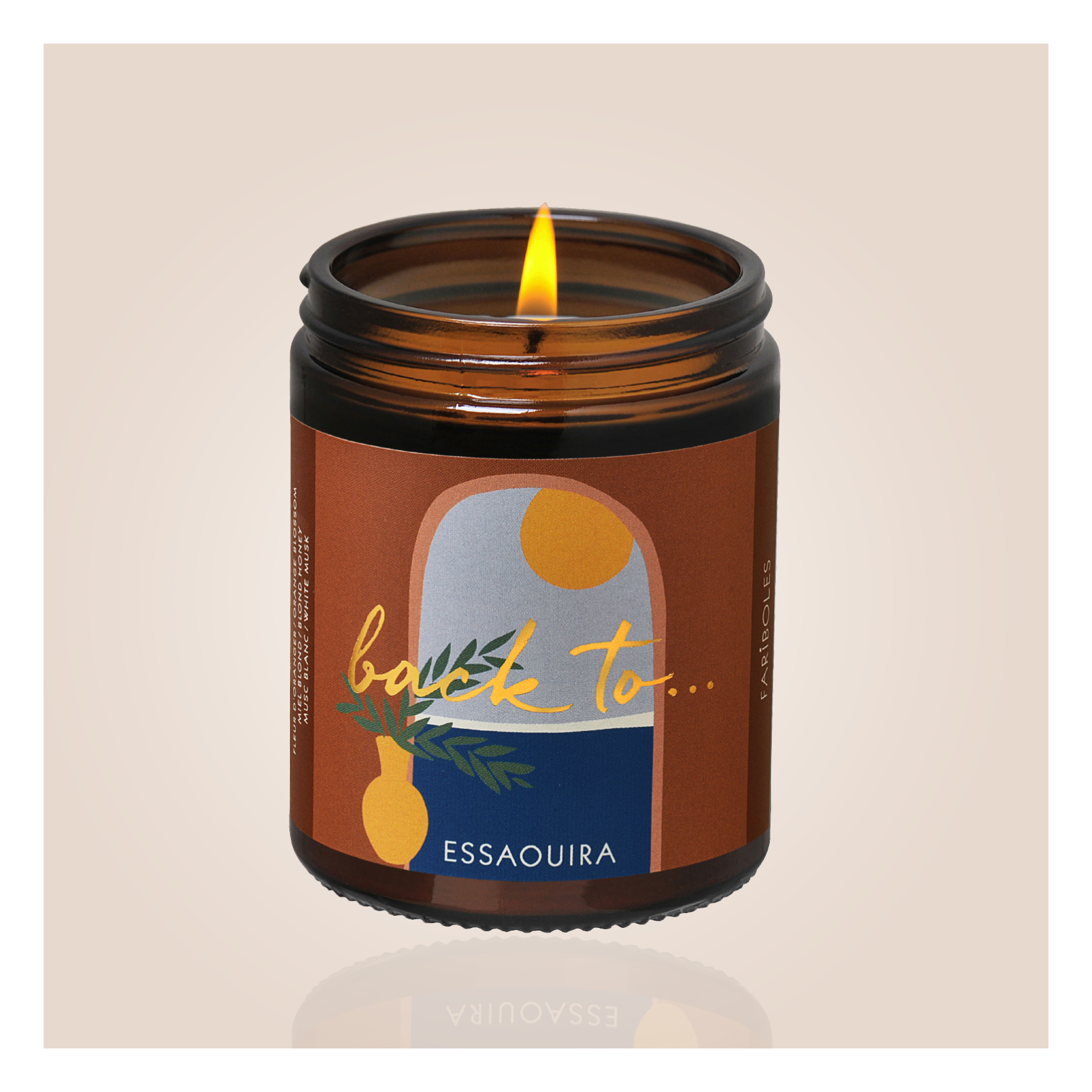 Bougie back to..... essaouira 140 g