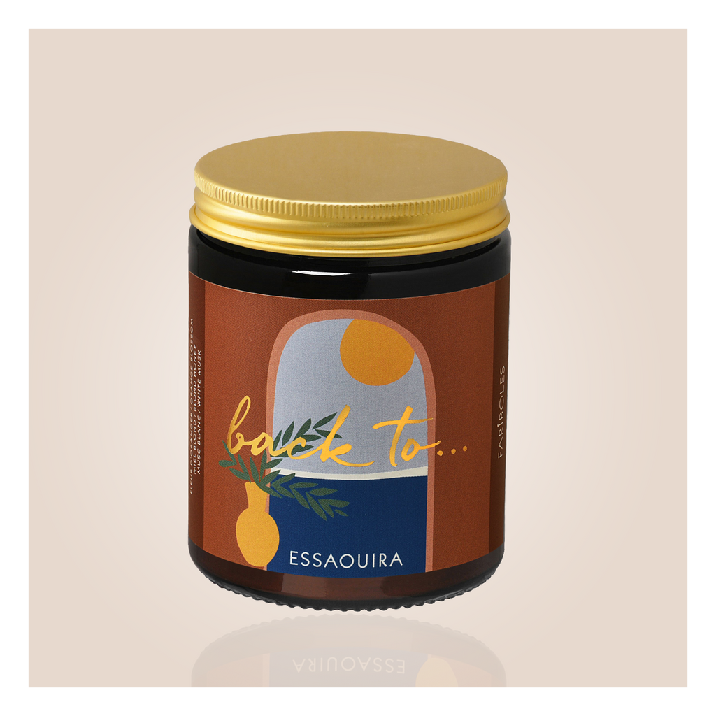 Bougie back to..... essaouira 140 g