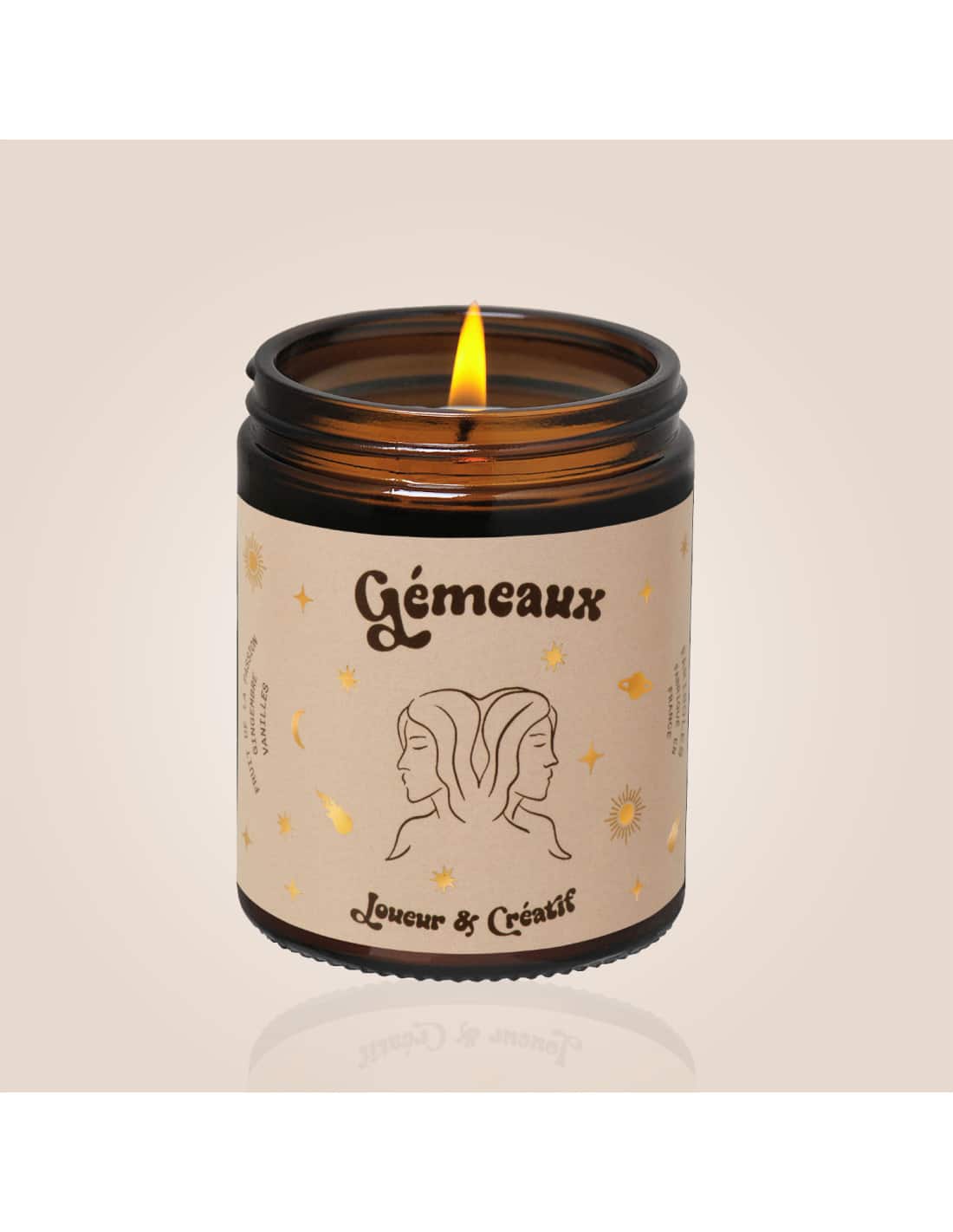 Bougie astro - gemeaux - 140g