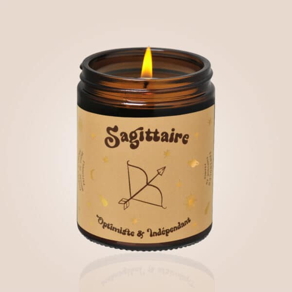 Bougie astro - sagittaire - 140g