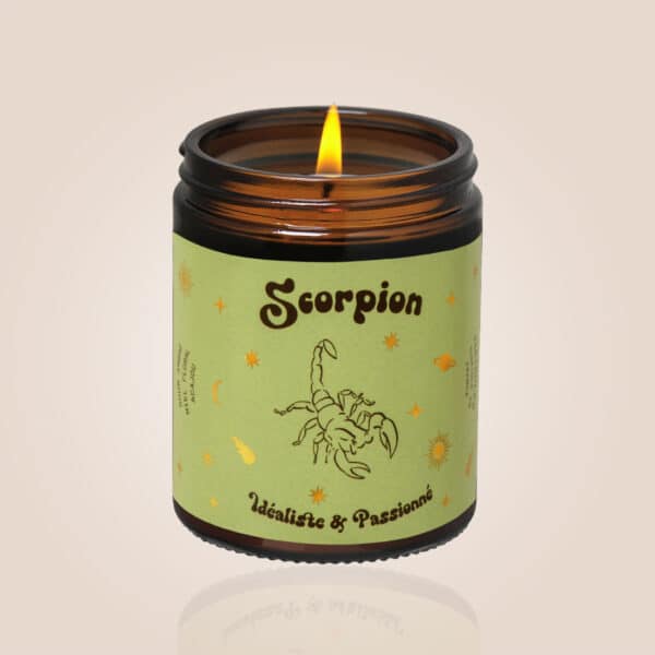 Bougie astro - scorpion - 140g