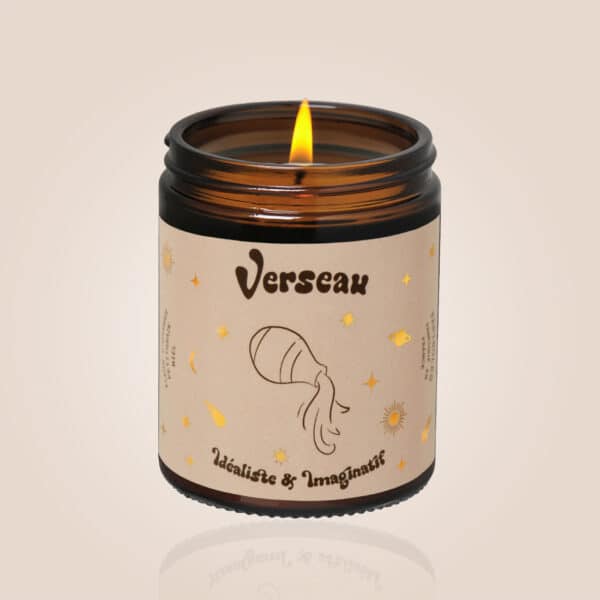 Bougie astro - verseau - 140g