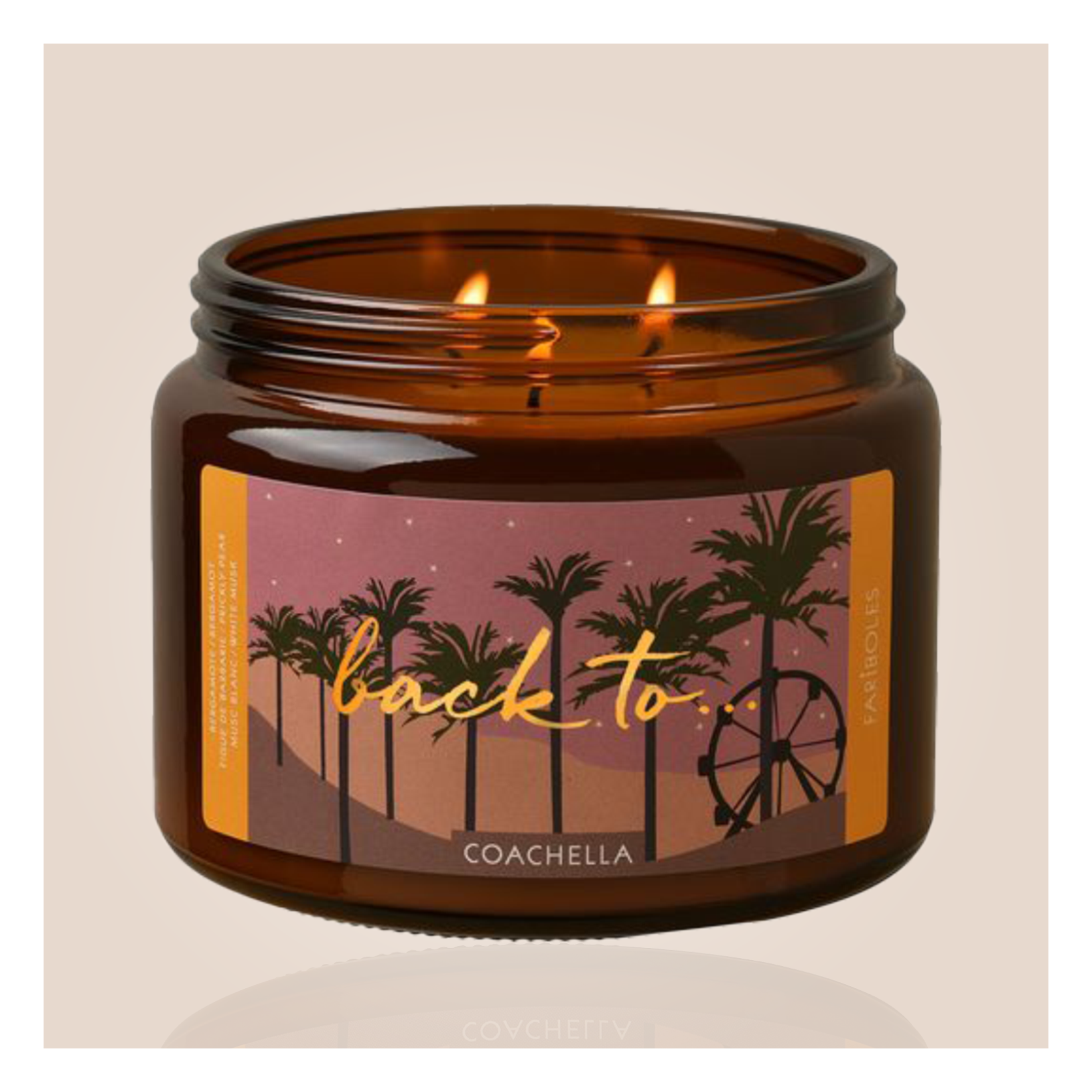 Bougie back to..... coachella 400g