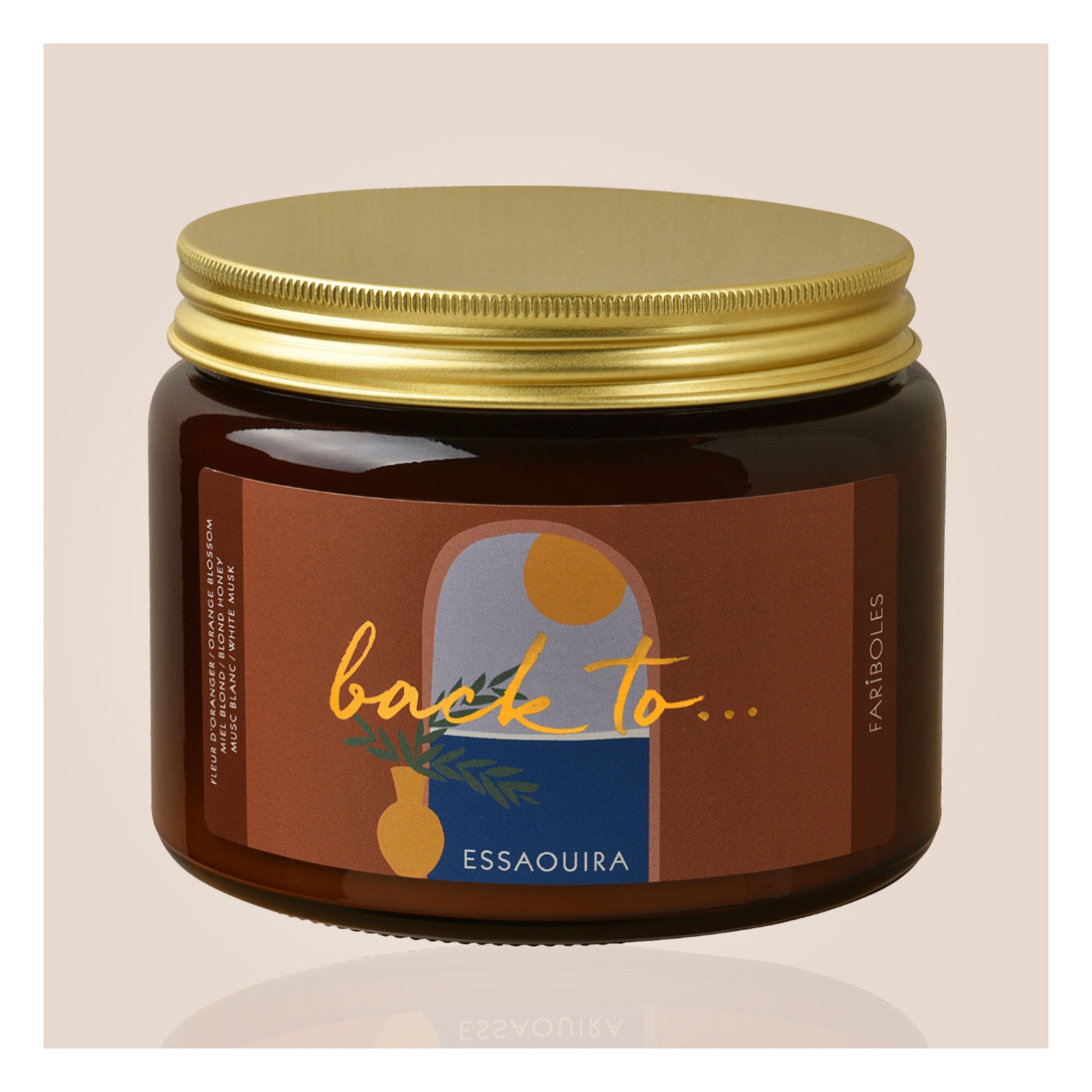 Bougie back to..... essaouira 400g
