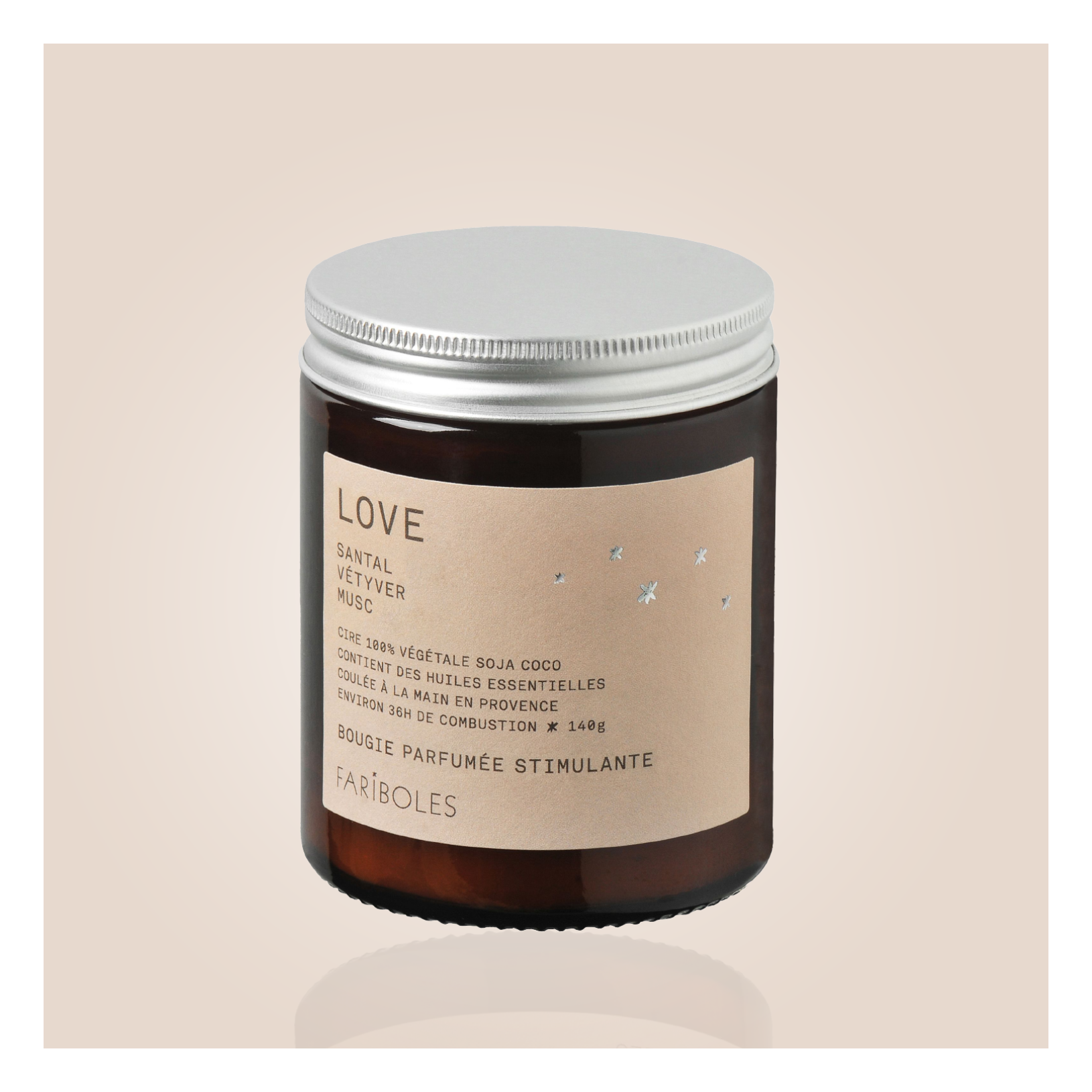 Bougie love - 140 g