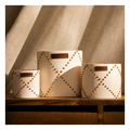 Bougie nomad blanc terra S
