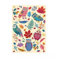 Cahier a5 - hiboux