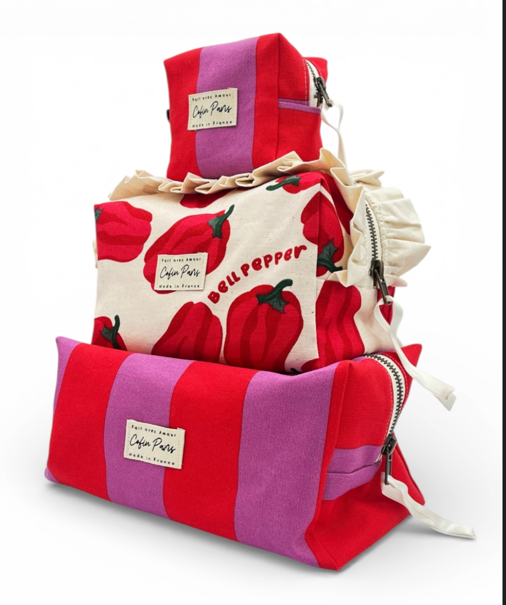 Trousse xs paola rayures