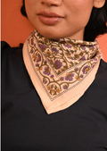 Petit foulard Tulipa - bleu