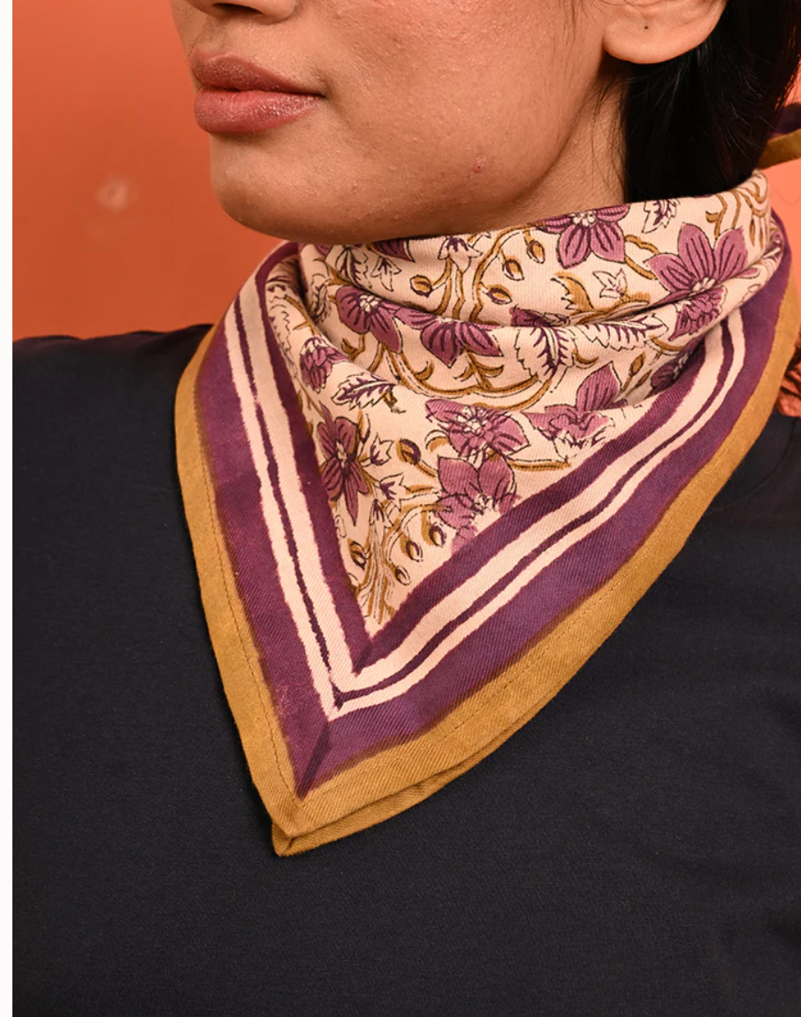 Petit foulard Helios - ecru