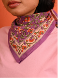 Petit foulard Calypso - violet