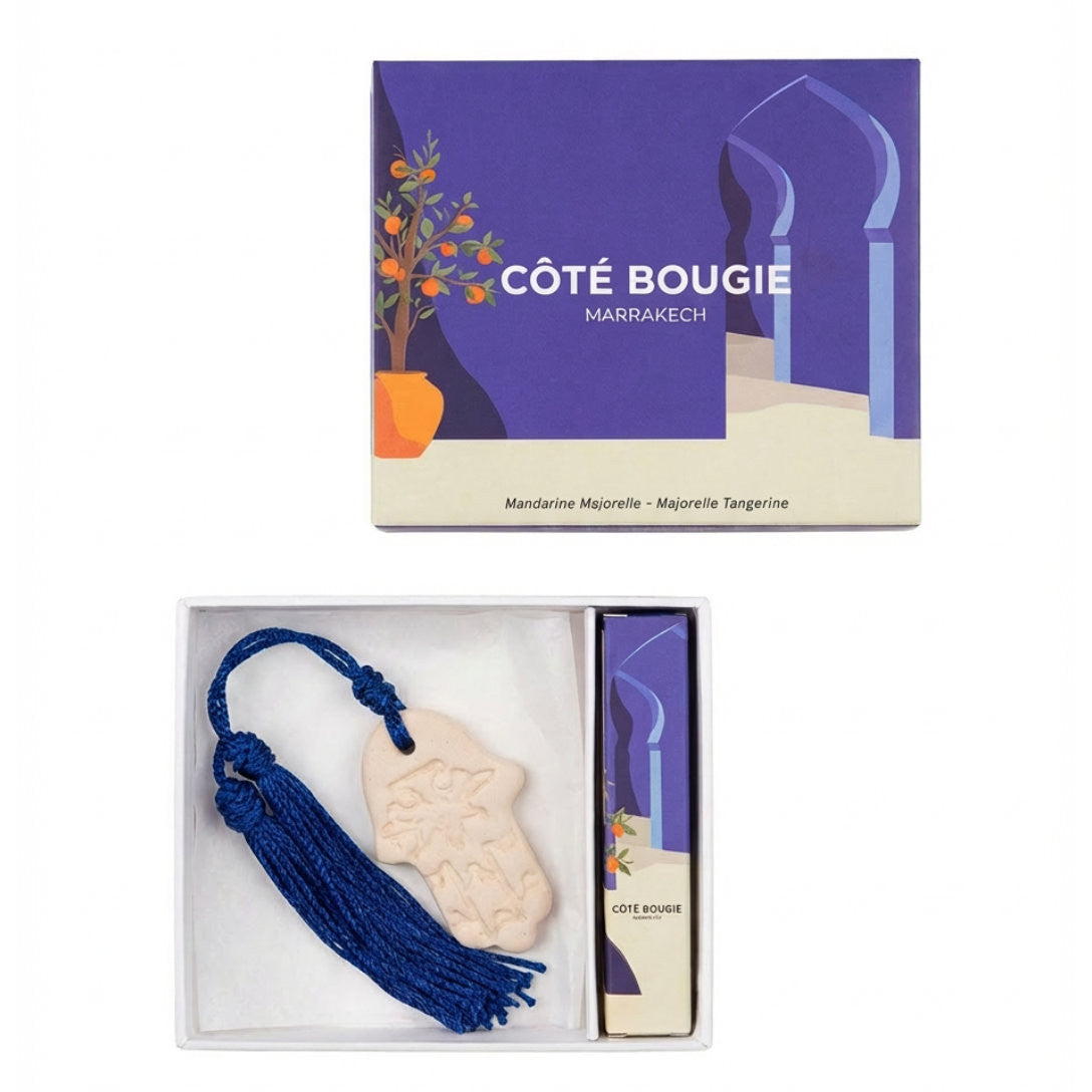 Coffret palet parfume - mandarine majorelle