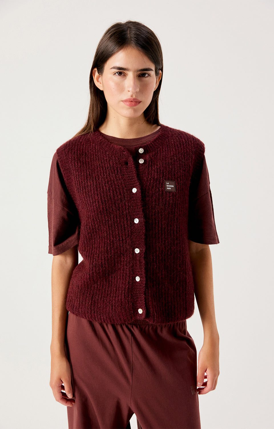 Gilet East - Acerola Chiné