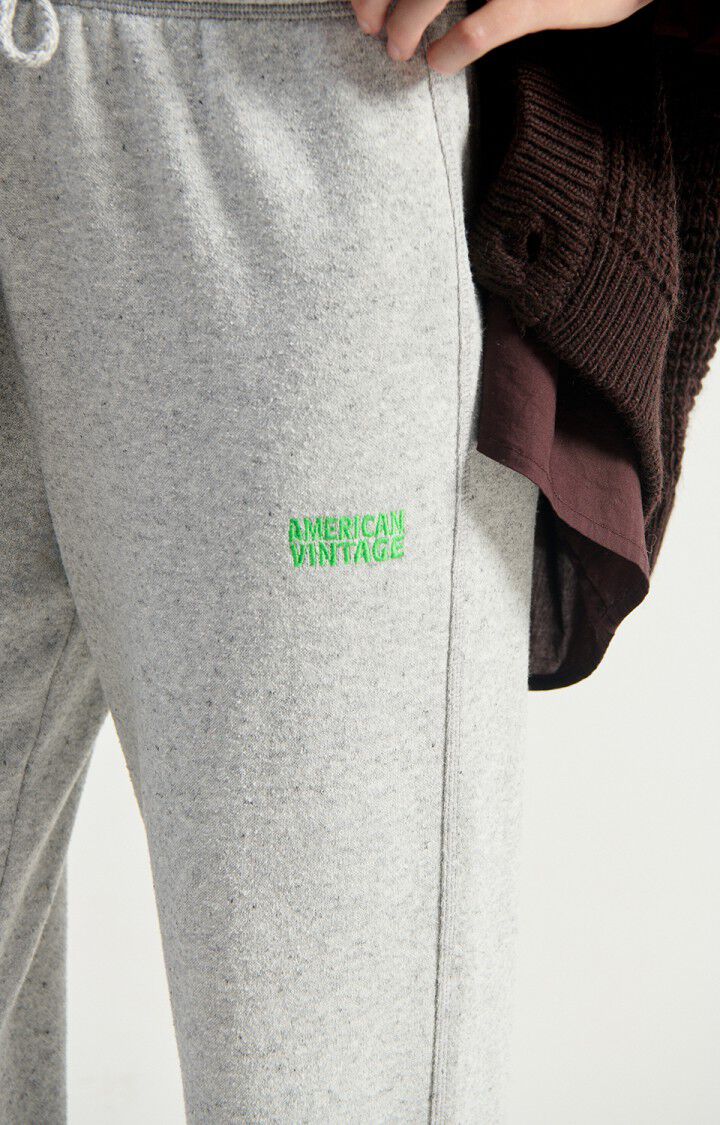 Jogging droit gris clair