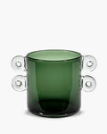 Vase vert foncé wind & fire