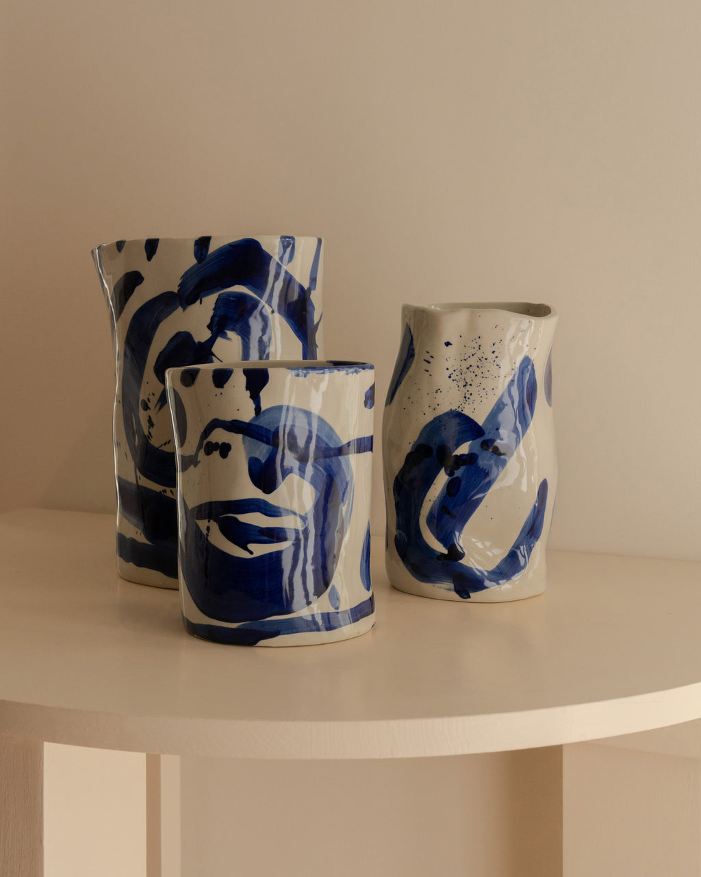 Vase s bleu sophia - 2