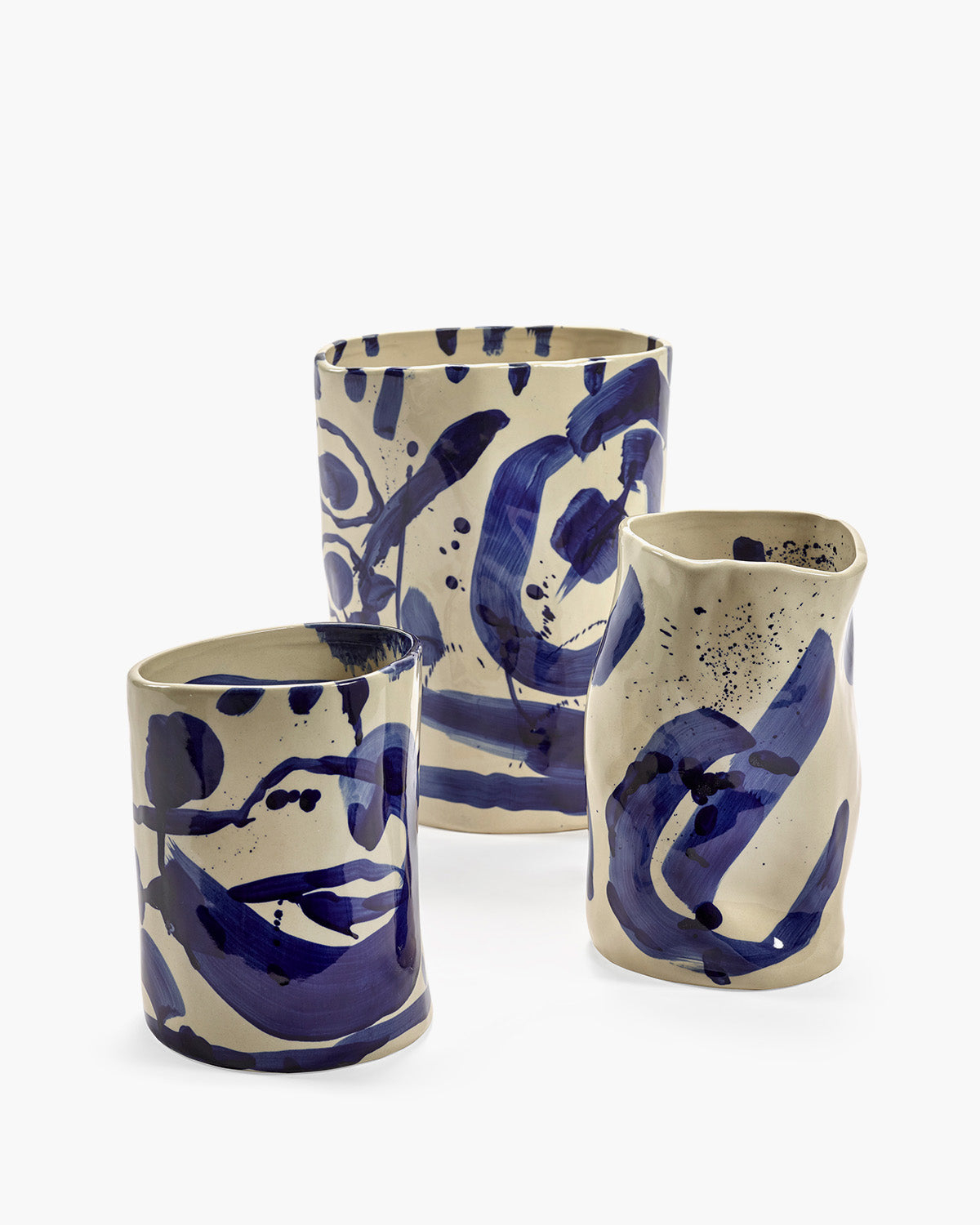 Vase s bleu sophia - 4