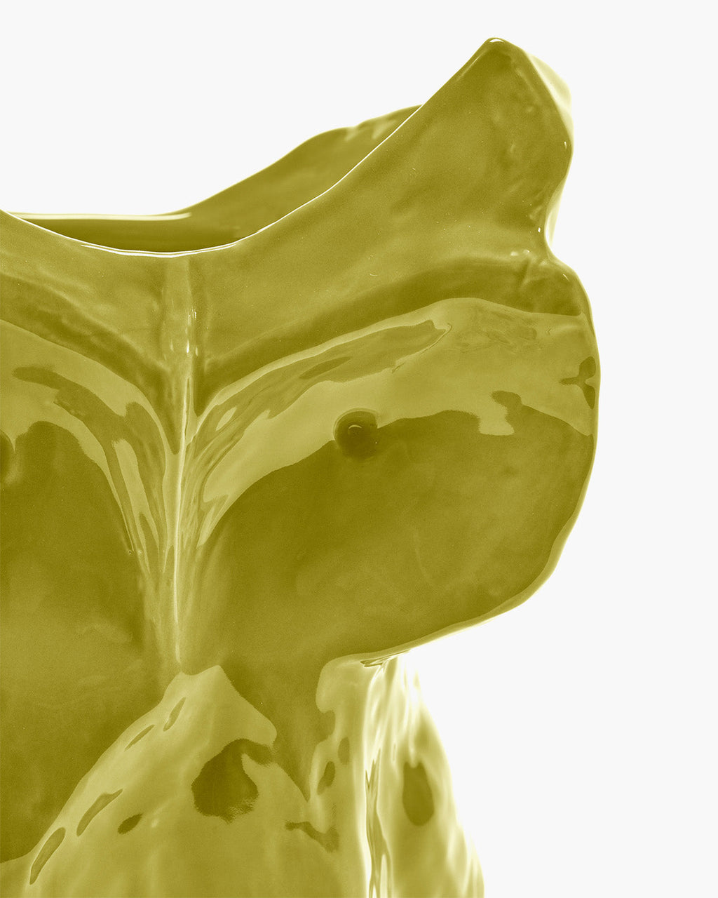Vase hibou l jaune after midnight - 5