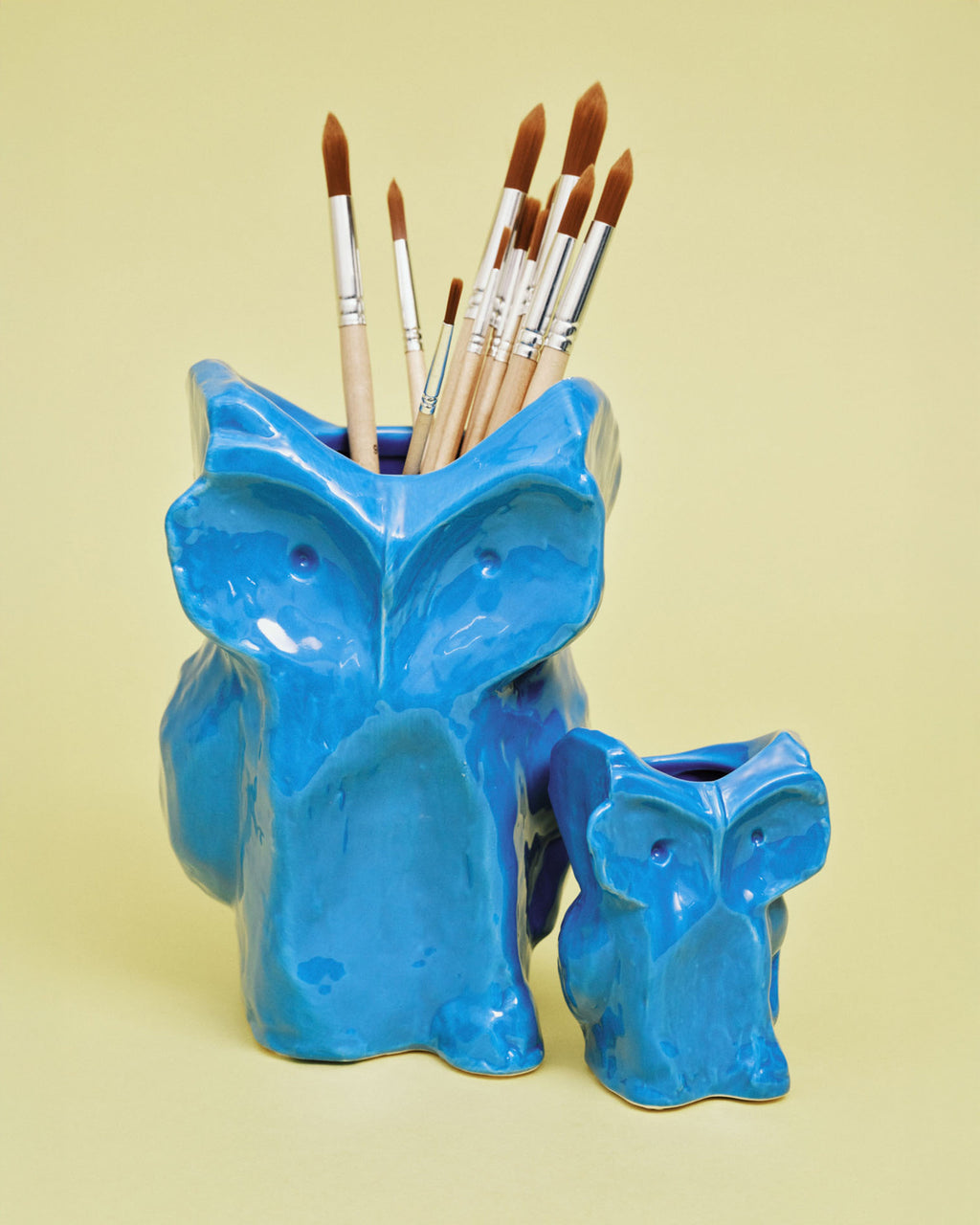Vase hibou xs bleu after midnight - 2