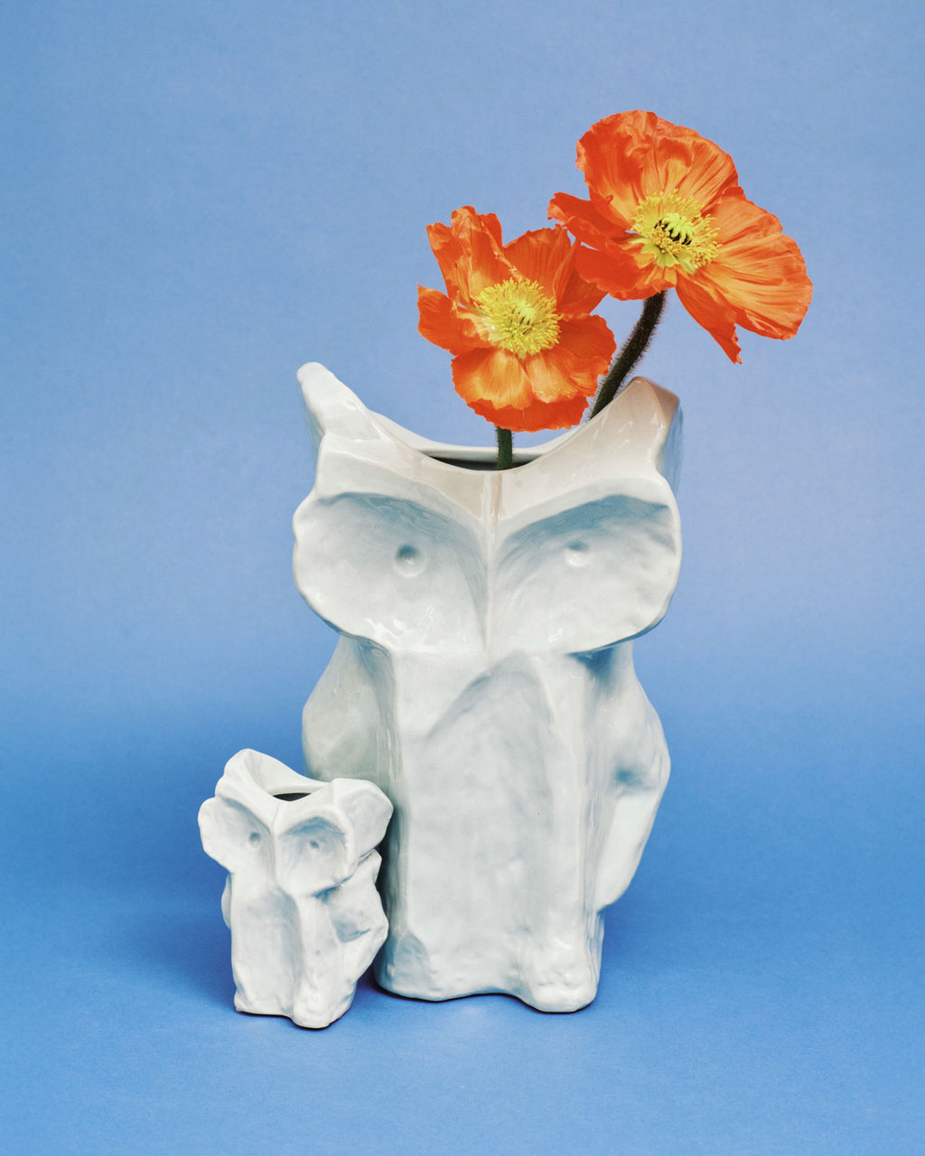 Vase hibou xs bleu ciel after midnight - 2