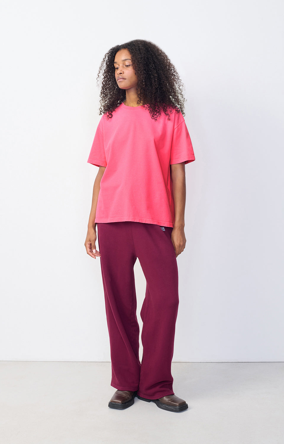 Tshirt fizvalley - Rose Fluo