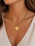 Collier - grand Coeur
