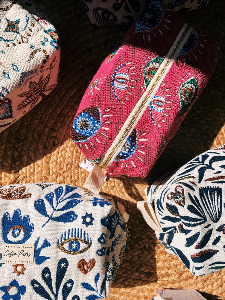 Trousse l cyclope rose