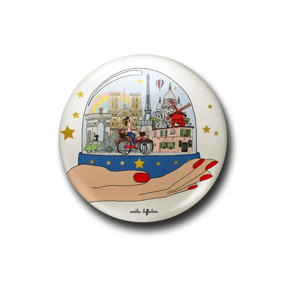 Magnet - boule a neige paris