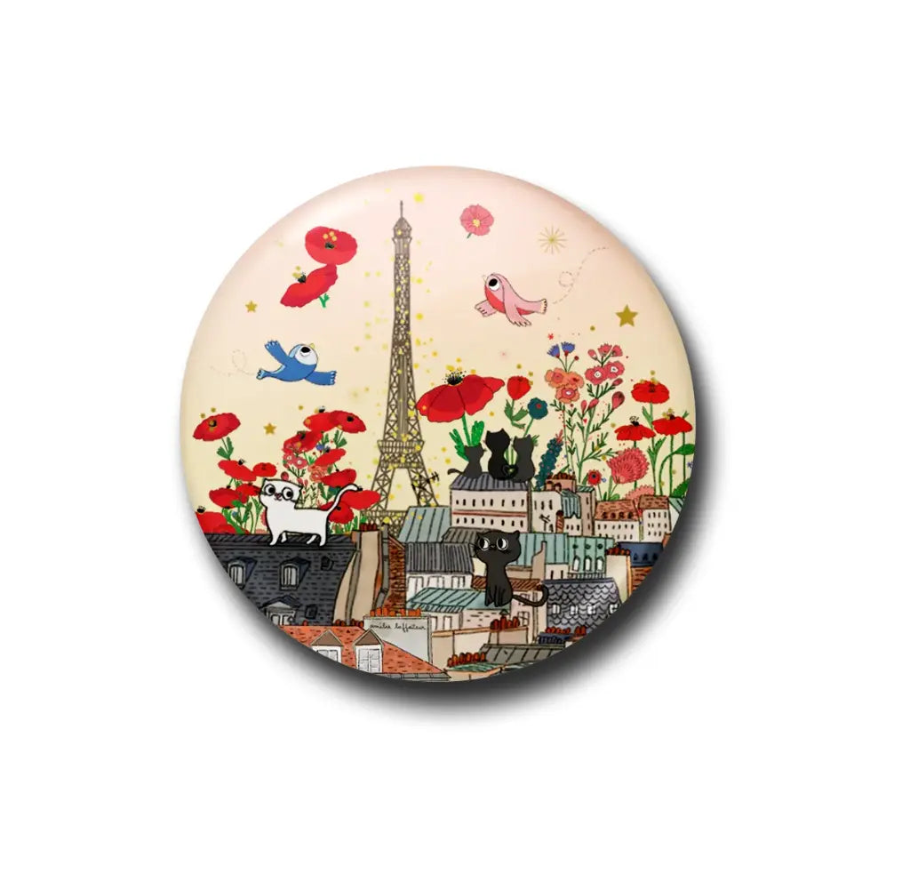 Magnet - paris fleuri