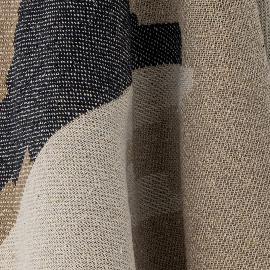 MAJI Plaid en coton recyclé
