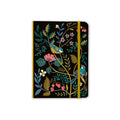 Carnet a6 elastique - Oiseaux bleus