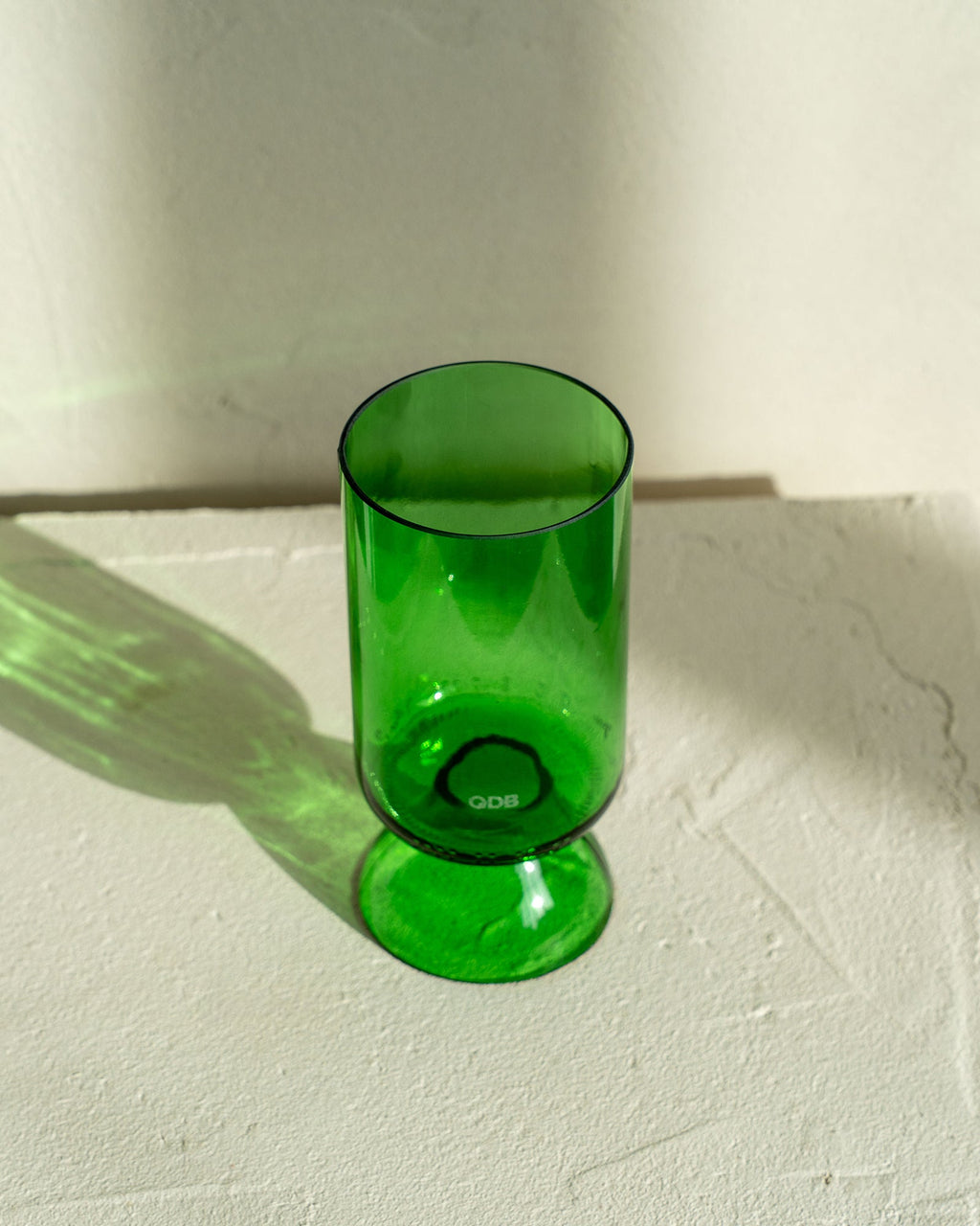 Verres à pied - vert - 2