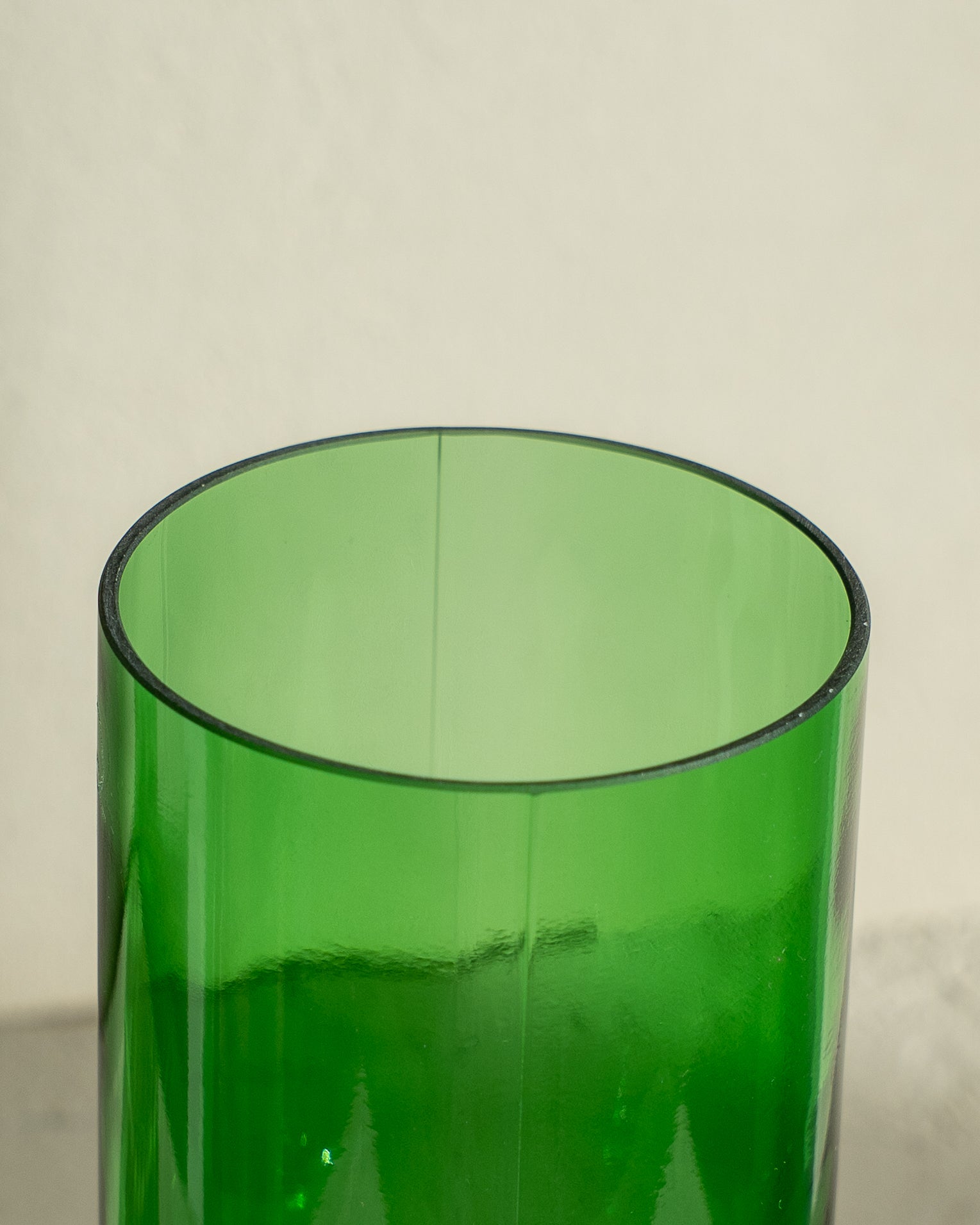 Verres à pied - vert - 3