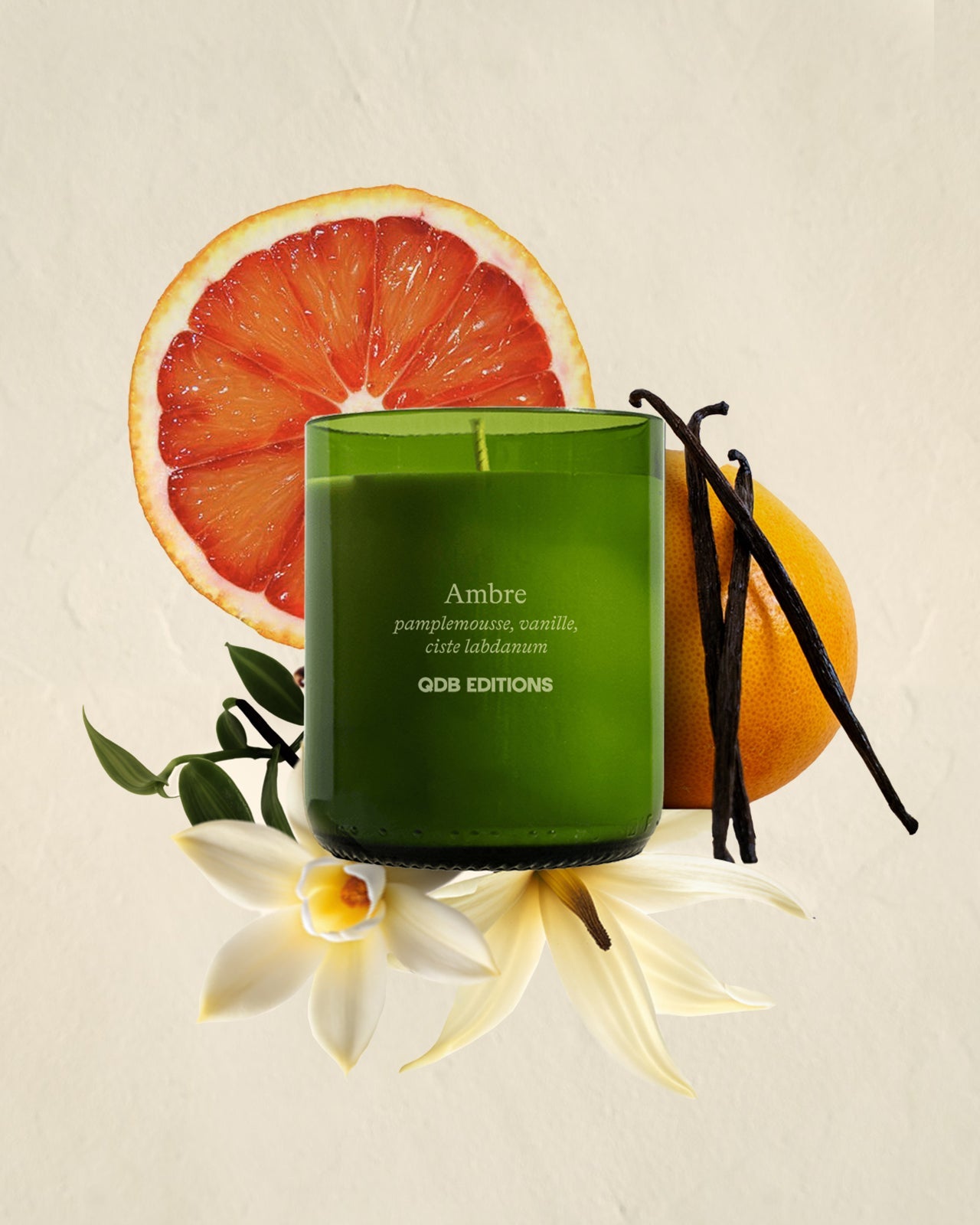 Bougie parfumée ambre - 3