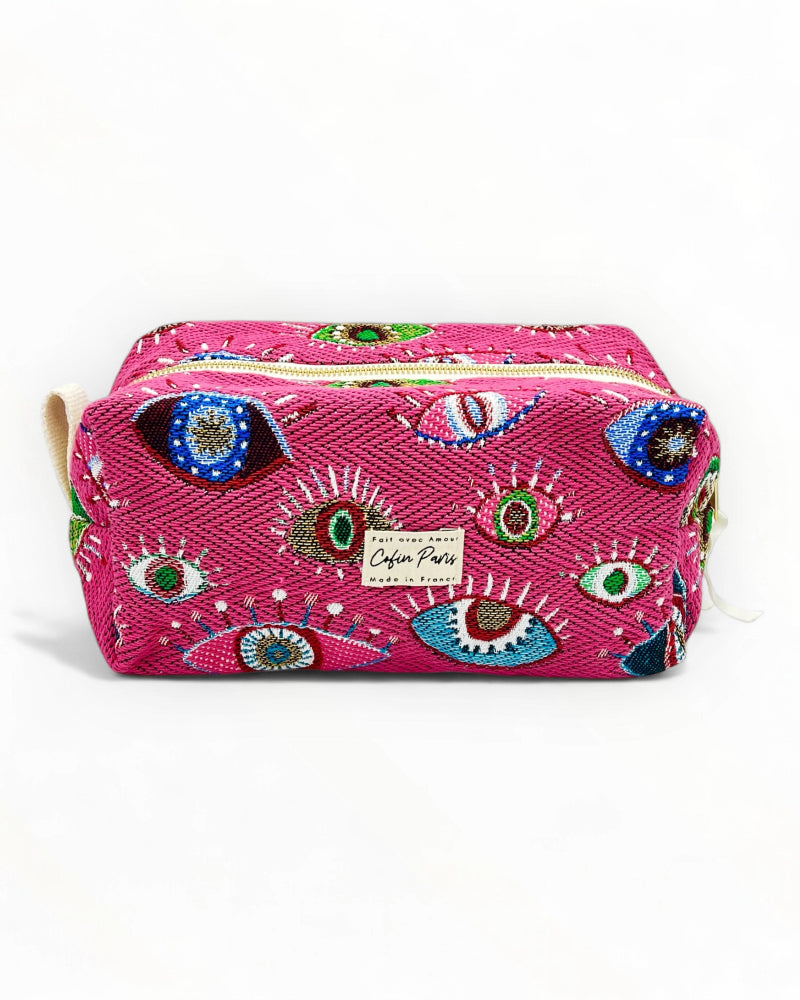 Trousse l cyclope rose