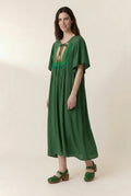 Robe Rival tv36 crochet green