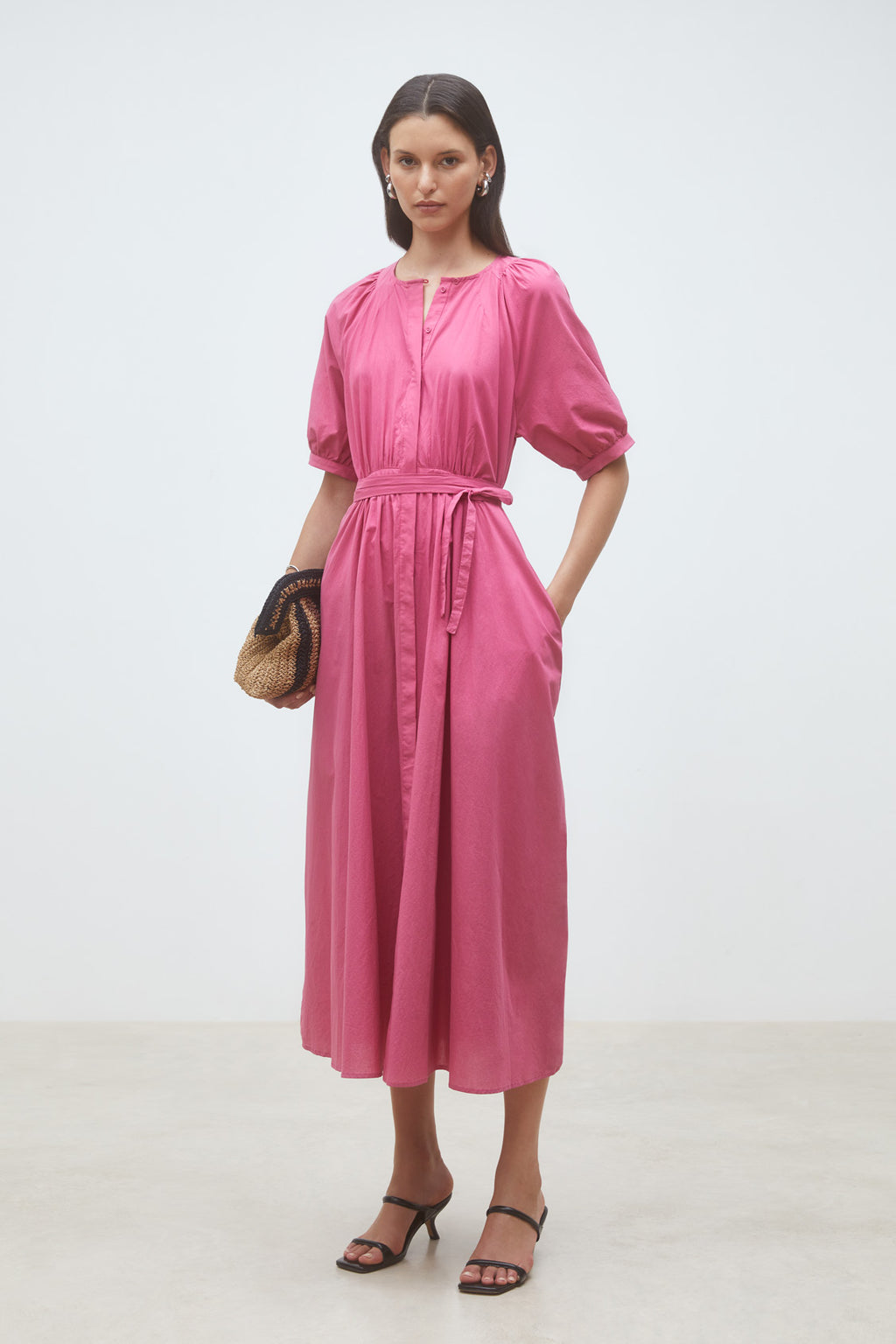 Robe cassie bois de rose