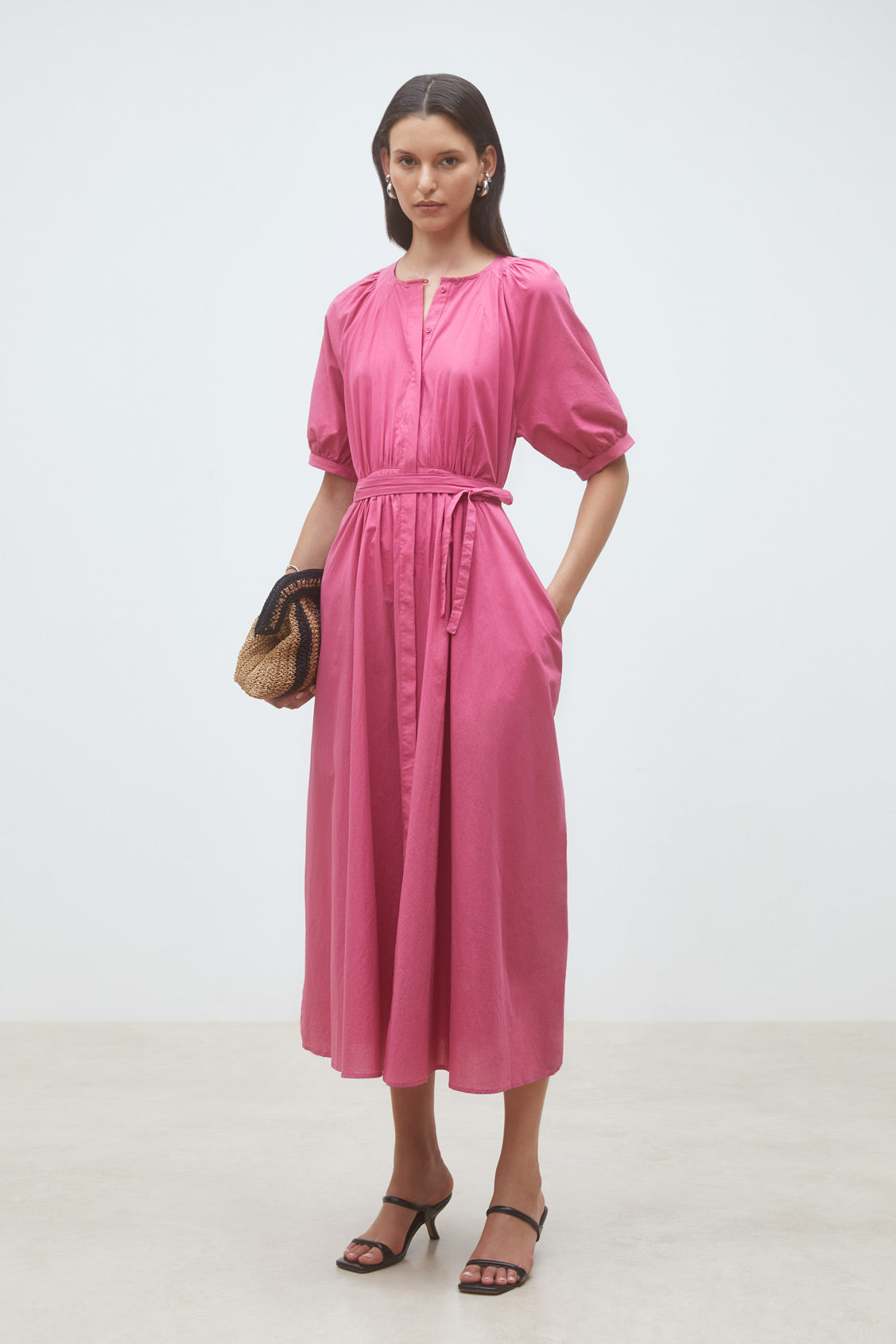 Robe cassie bois de rose