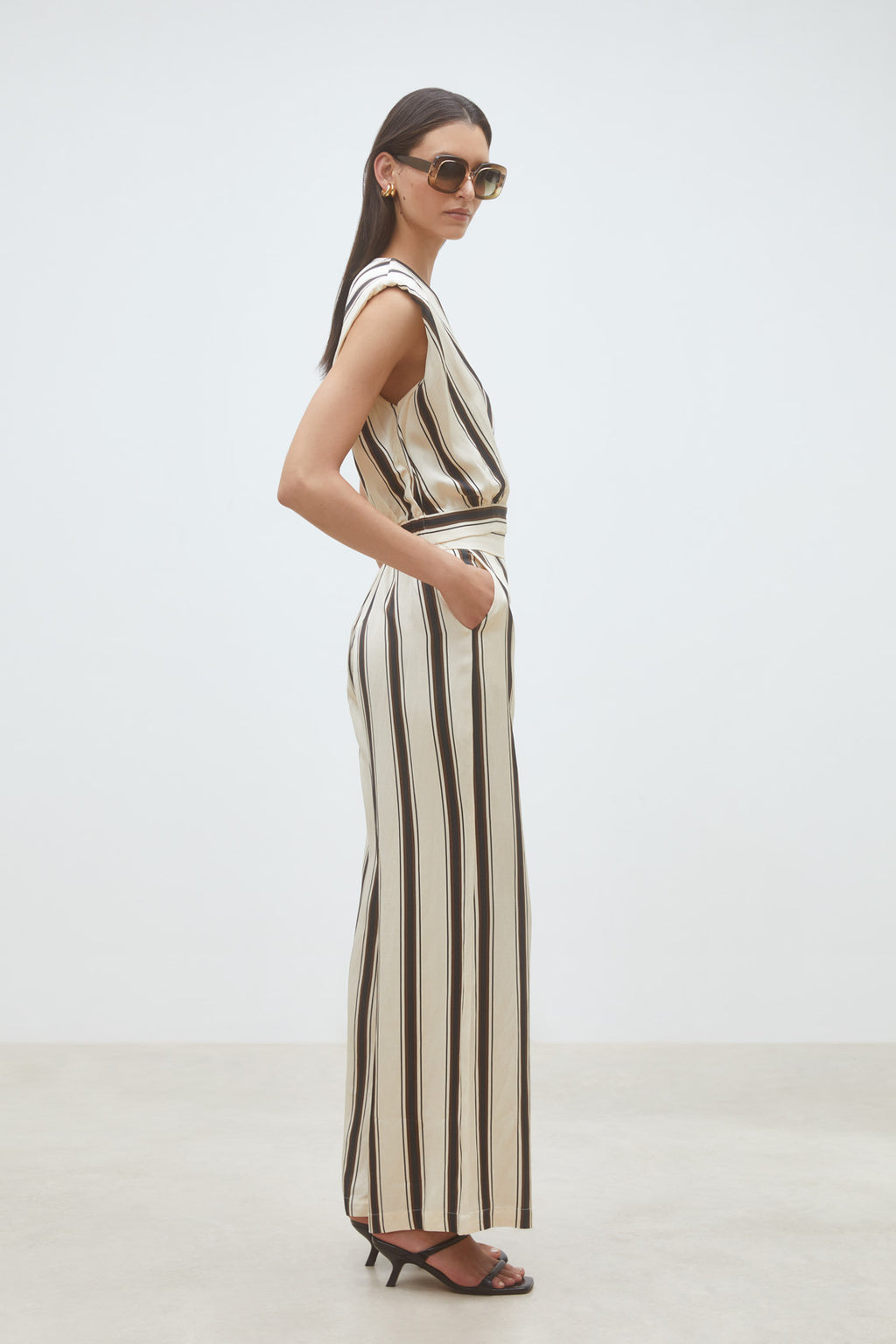 Pantalon jerry creme