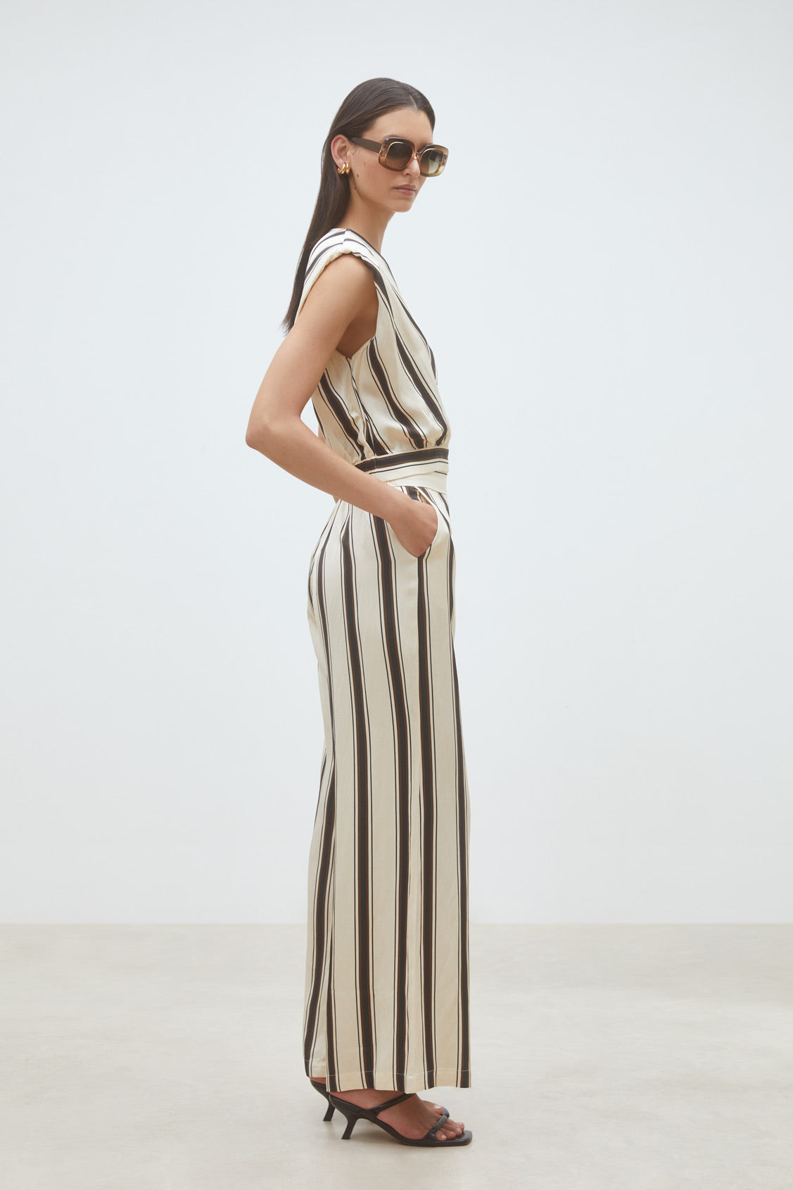 Pantalon jerry creme