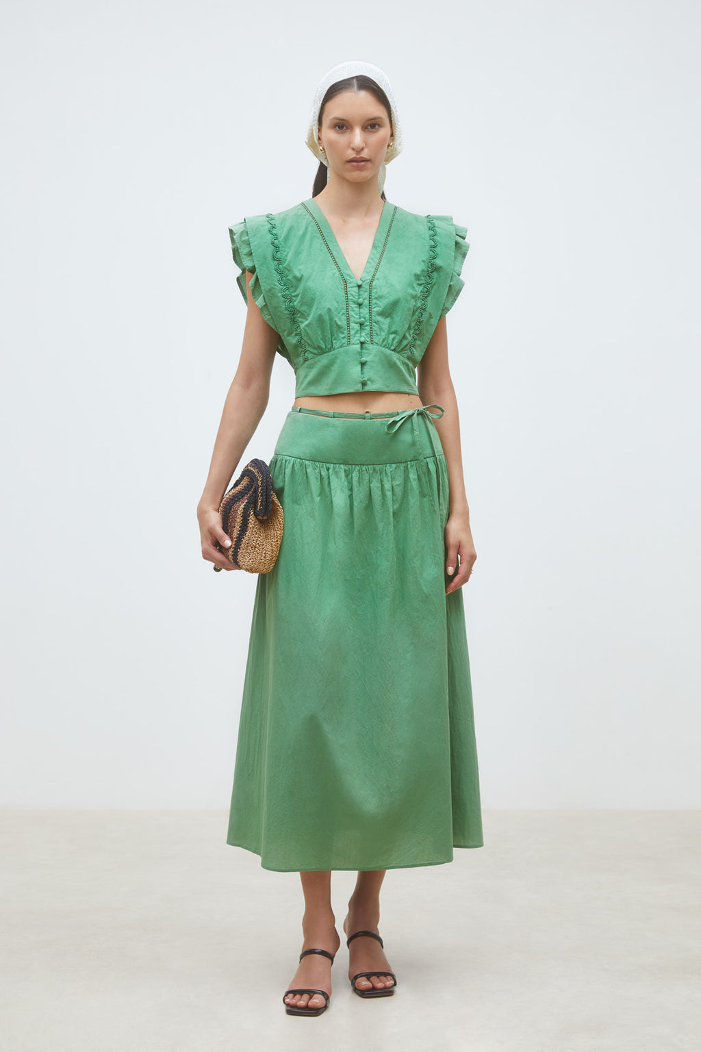 Jupe freya vert