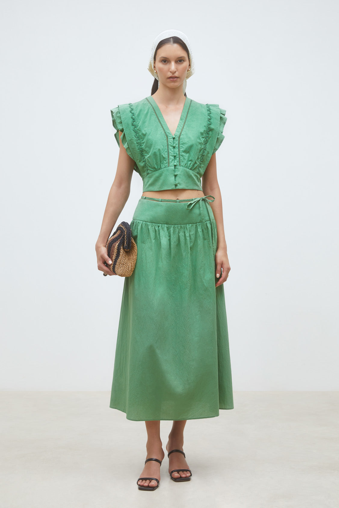 Jupe freya vert