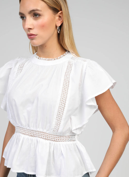 Blouse salekina - blanc