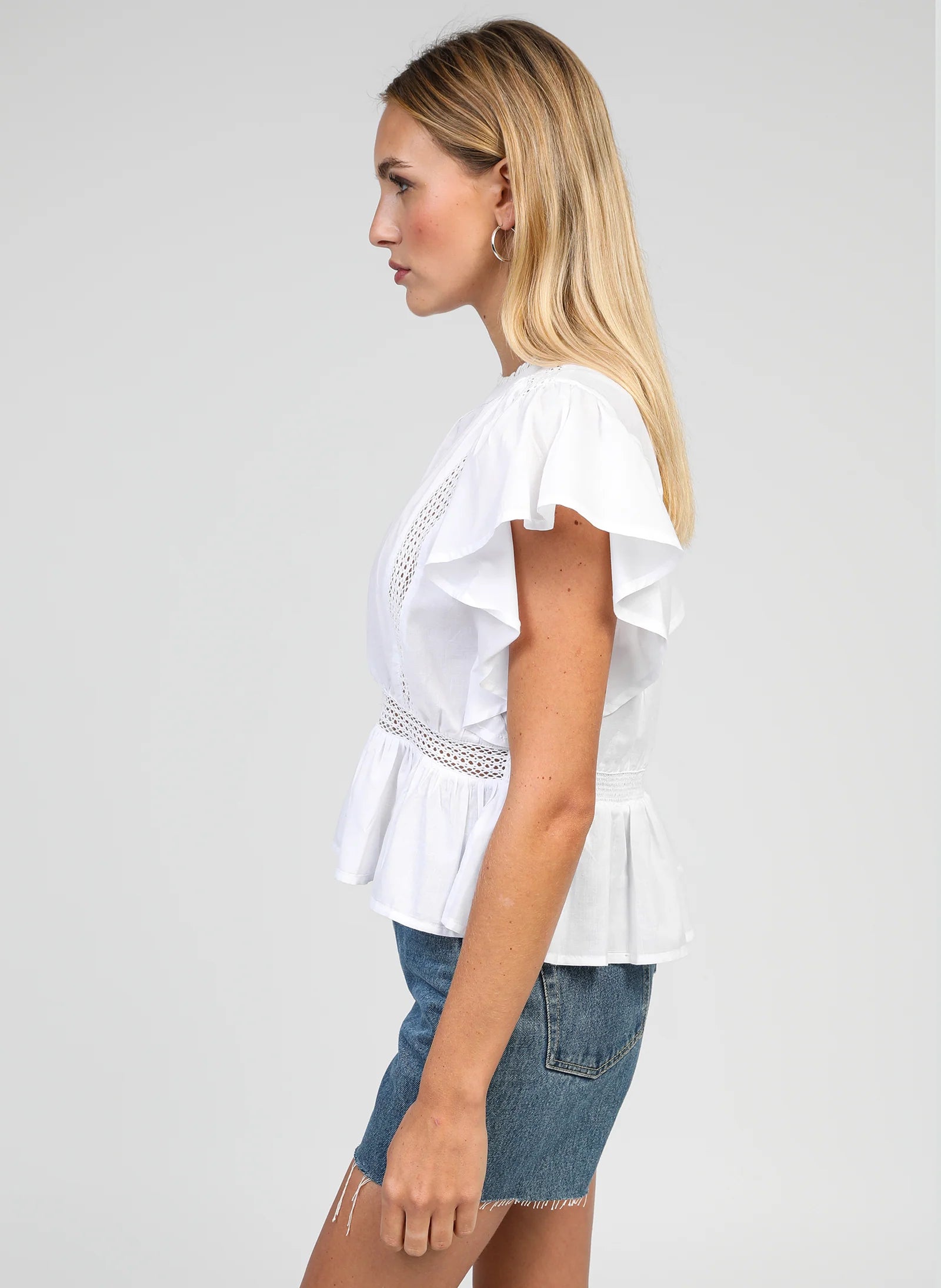 Blouse salekina - blanc