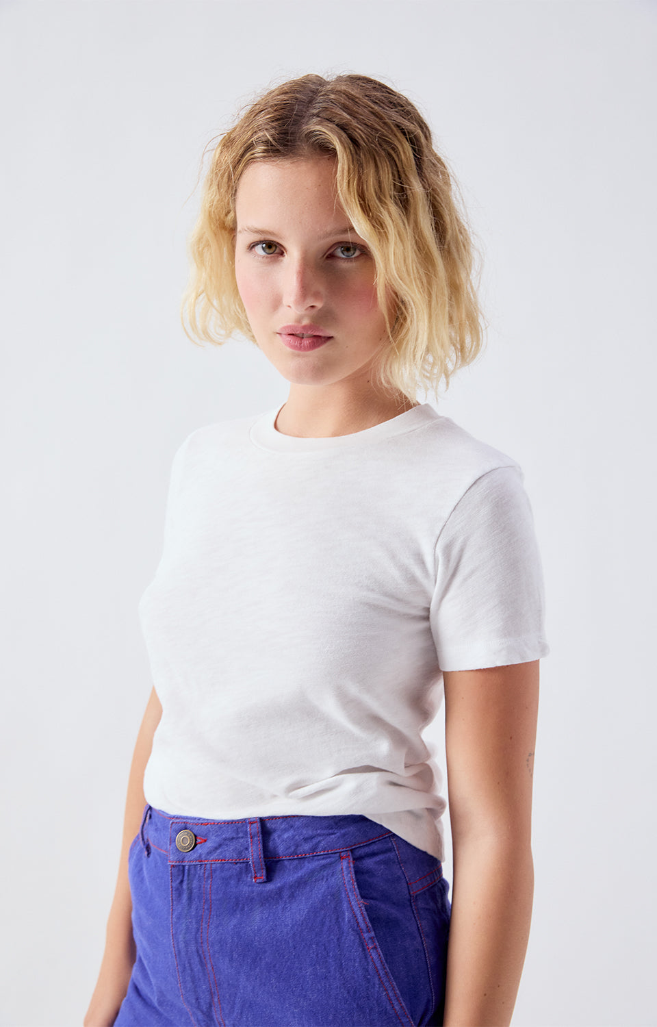Tshirt Ajuste Mc Col - Sonoma Blanc