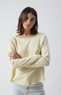 Tshirt Col Bateau - Sonoma Vanille vintage