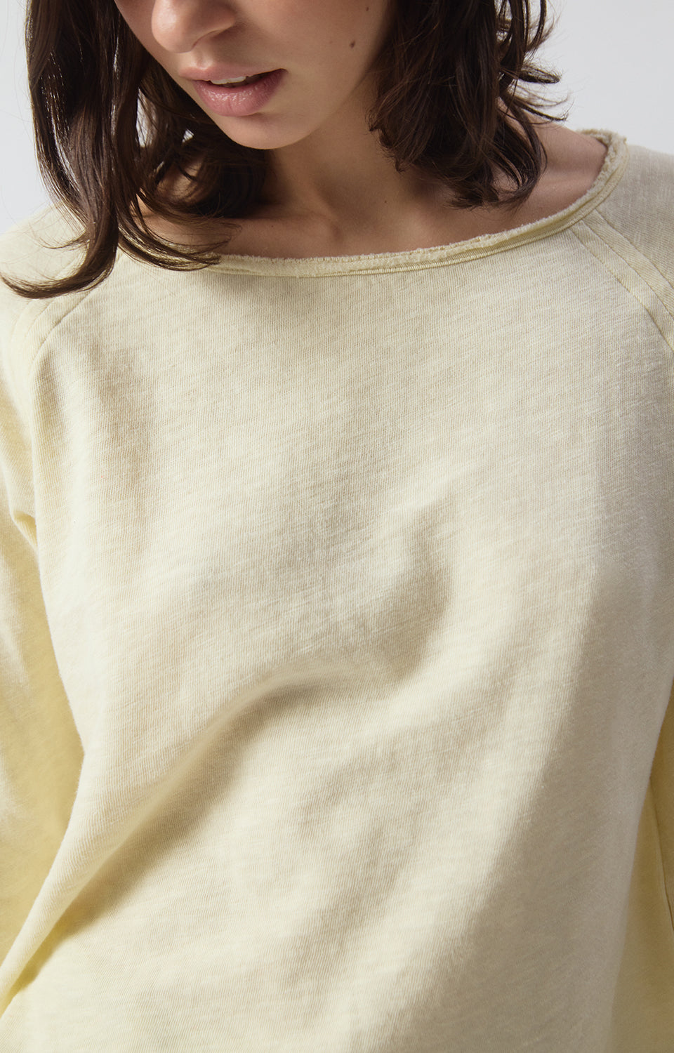 Tshirt Col Bateau - Sonoma Vanille vintage