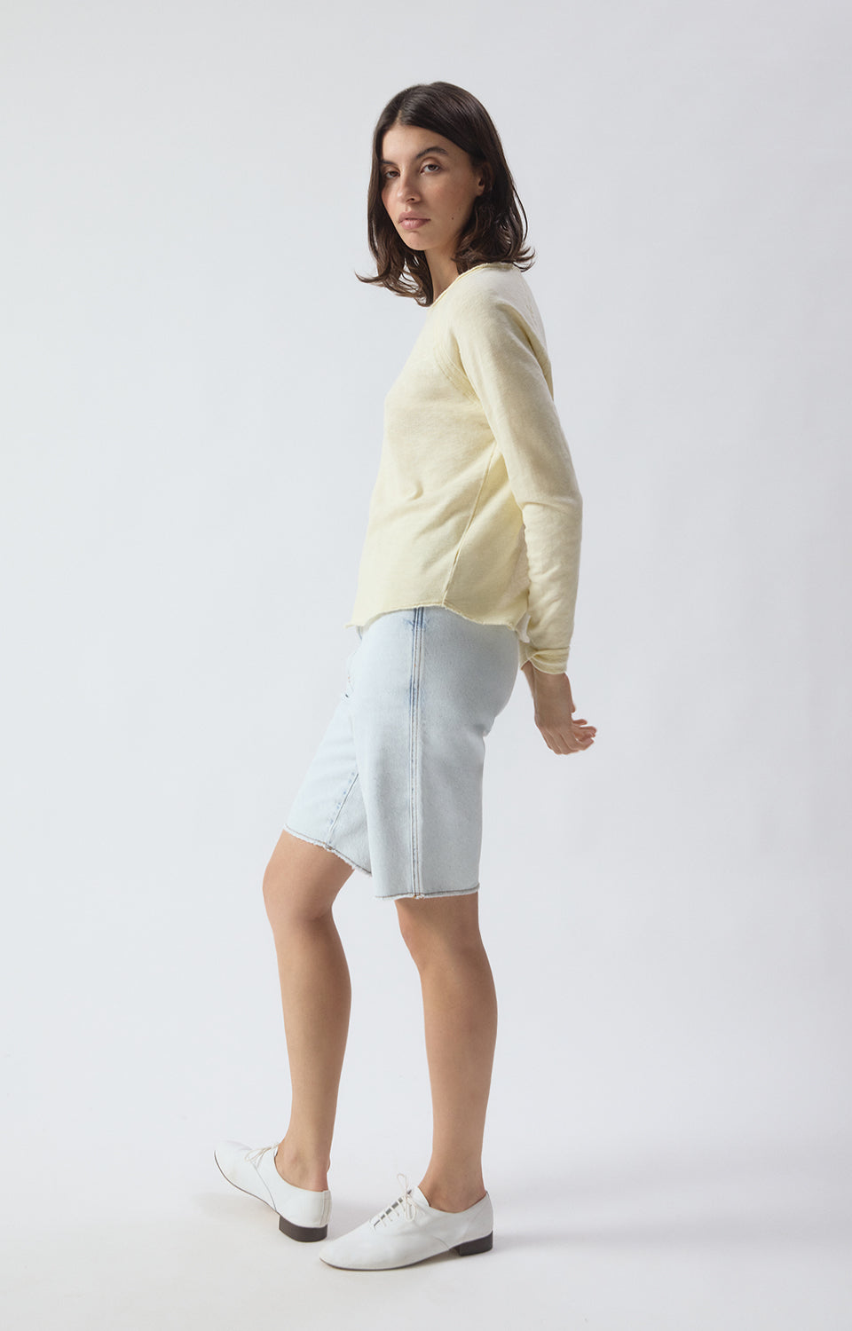 Tshirt Col Bateau - Sonoma Vanille vintage