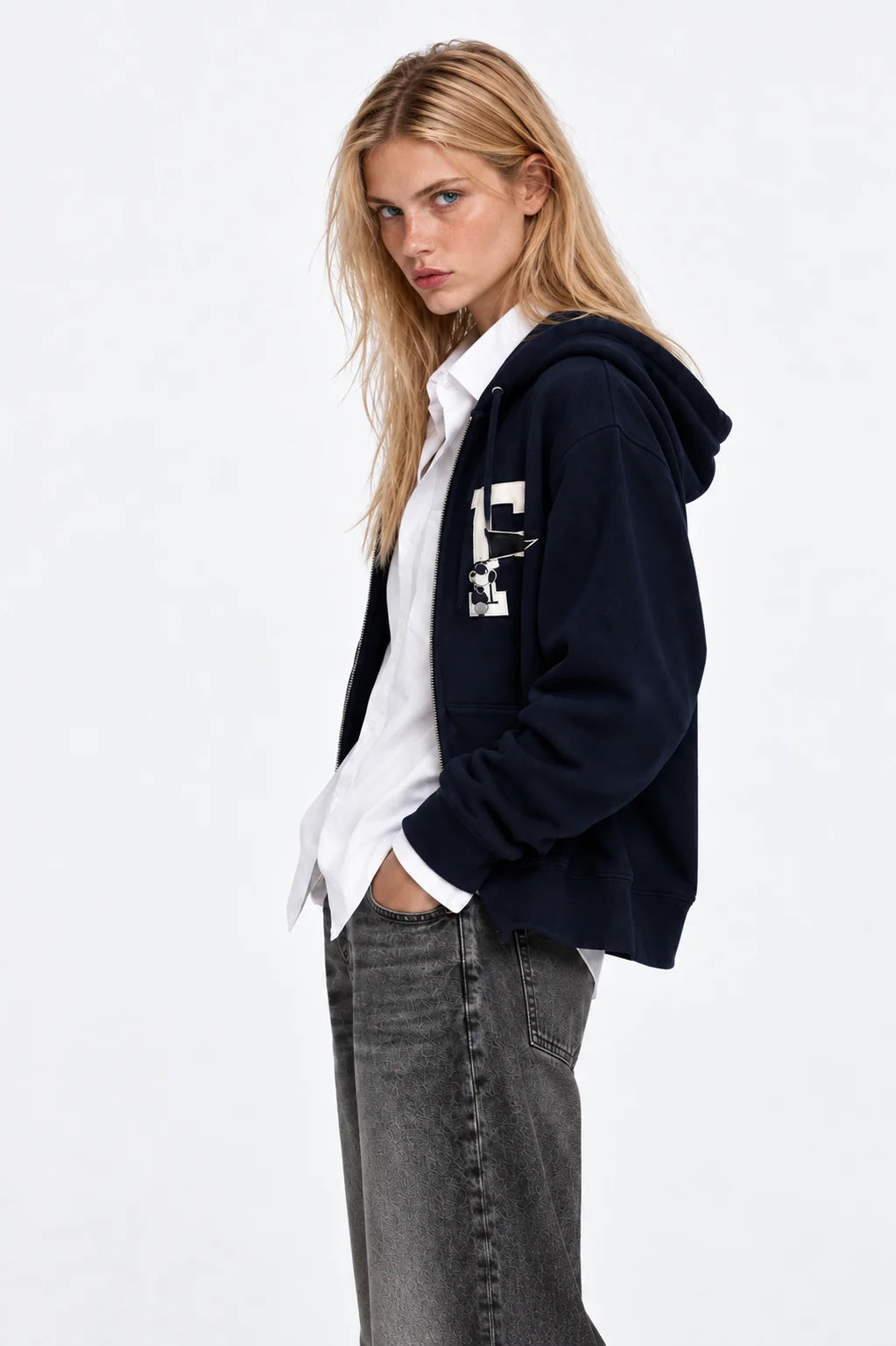 Sweat Snoopy - Marine