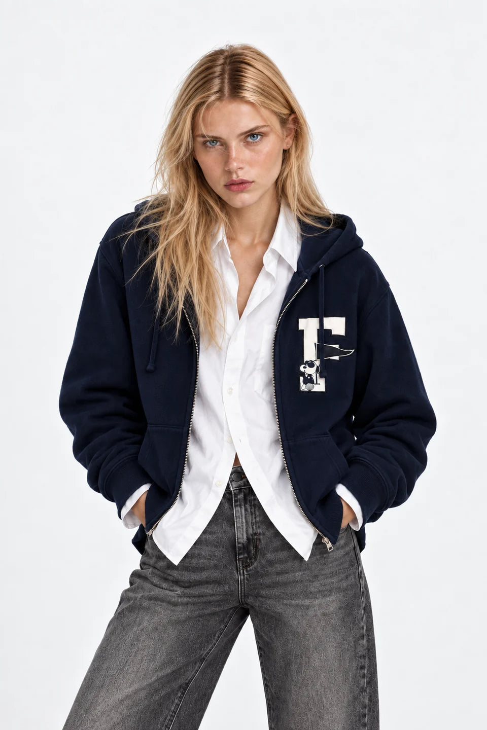 Sweat Snoopy - Marine